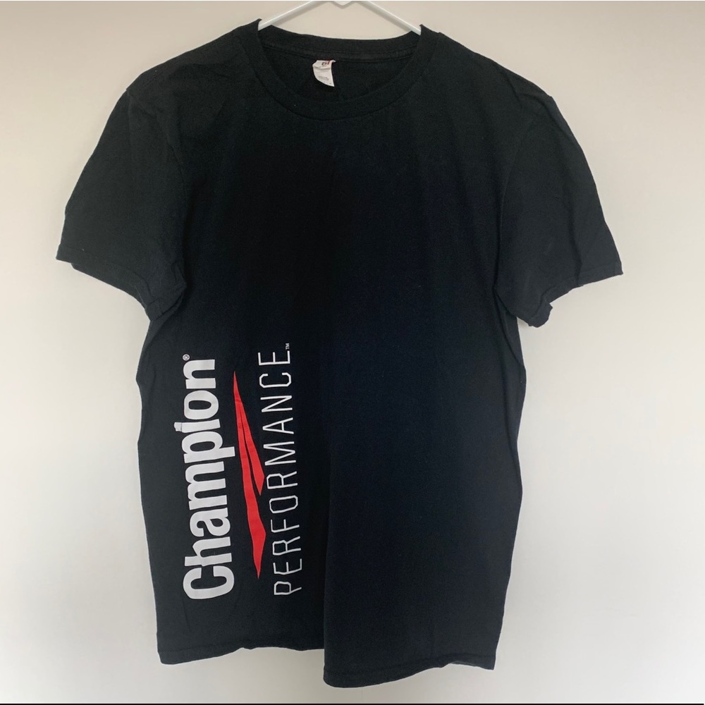 Champion Performace Black T-Shirt